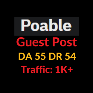 Poable Guest Post