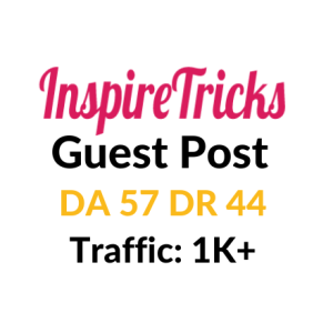 Inspiretricks Guest Post